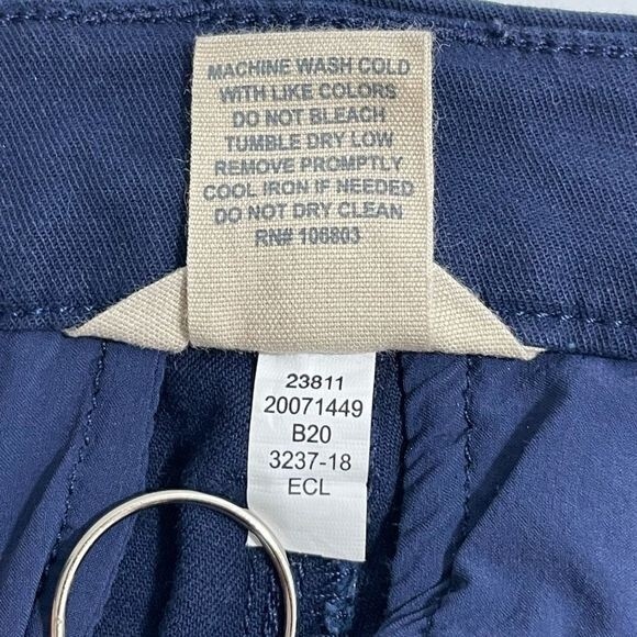 Duluth Trading Co. Women's Wide Leg Capri Pants Blue Size 2 Regular - Picture 6 of 6